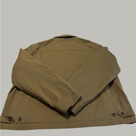 Polo Ralph Lauren Jacket Men's Brown Full Zip Pony Vintage 90s L - Picture 7 of 9